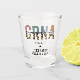 Copo De Shot Anestesista de Enfermeira Registrada Certificada C