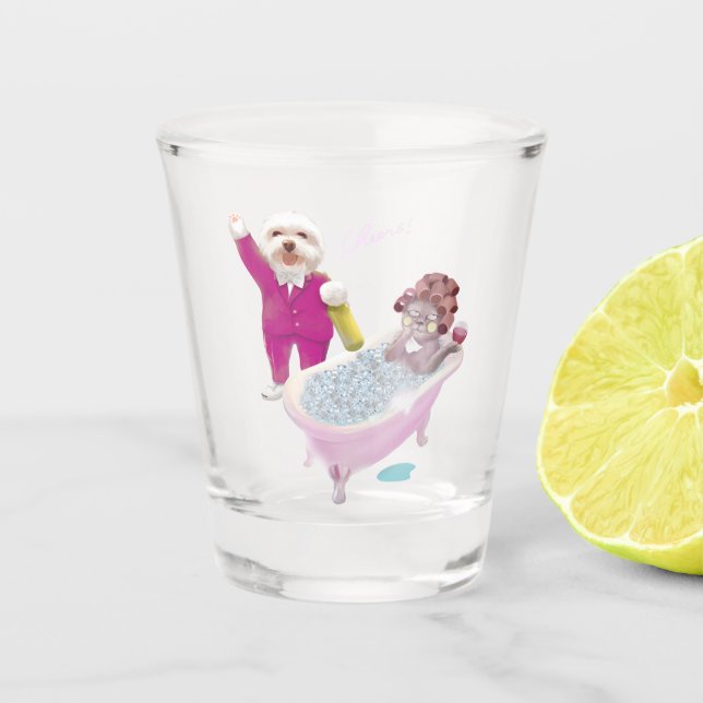 Copo De Shot Animação à Relaxação (Frente)