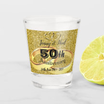 Aniversário de Bodas de Ouro 50º Personalizado