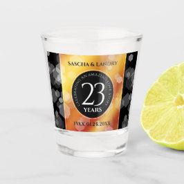 Copo De Shot Aniversário de Casamento Imperial Topaz