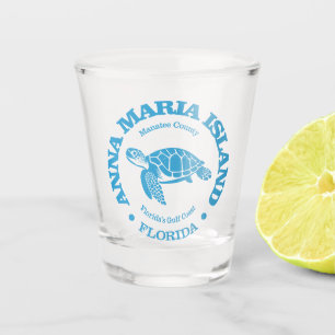 Copo De Shot Anna Maria Island (tartaruga marinha)
