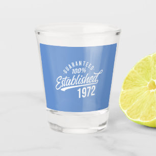 Copo De Shot Ano de 1972 diz homens mulheres