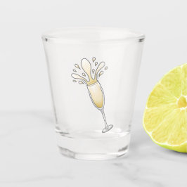 Copo De Shot Anos novos Vidro de Champagne