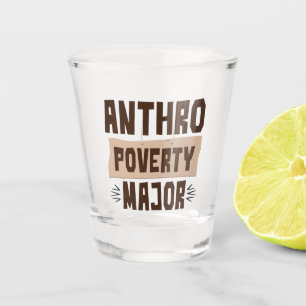 Copo De Shot Anthro Pobreza Grande Estudante Engraçado de Antro
