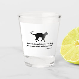 Copo De Shot Antigos Proverbos de Gatos