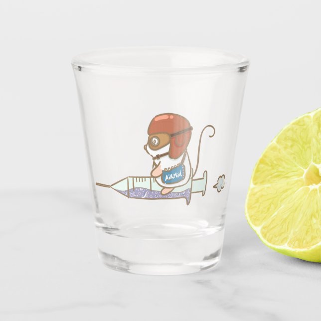 Copo De Shot Antivírus (Frente)