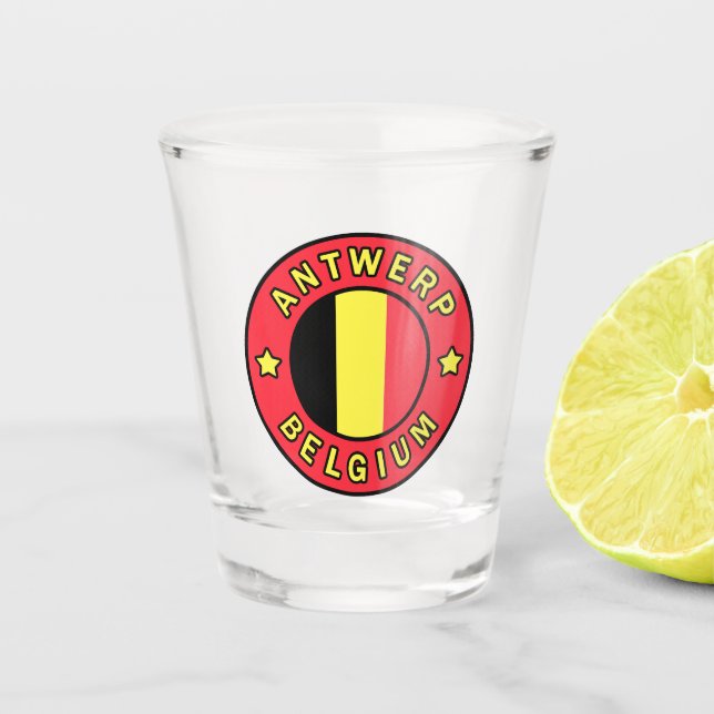 Copo De Shot Antuérpia Bélgica (Frente)