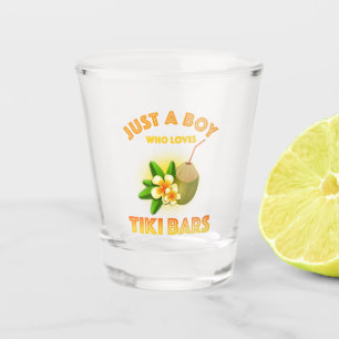 Copo De Shot Apenas Um Menino Que Ama Bares De Tiki