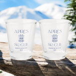 Copo De Shot Apres Ski Club Winter Ski Festa de solteira<br><div class="desc">Apres Ski Club Winter Ski Ski Favor da Festa de solteira de Esqui em Neve</div>