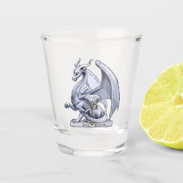 Copo De Shot April Birthstone Dragon: Diamond