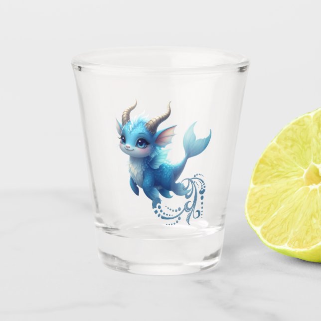 Copo De Shot Aqualumi – Keeper of Coral Dreams.  (Frente)