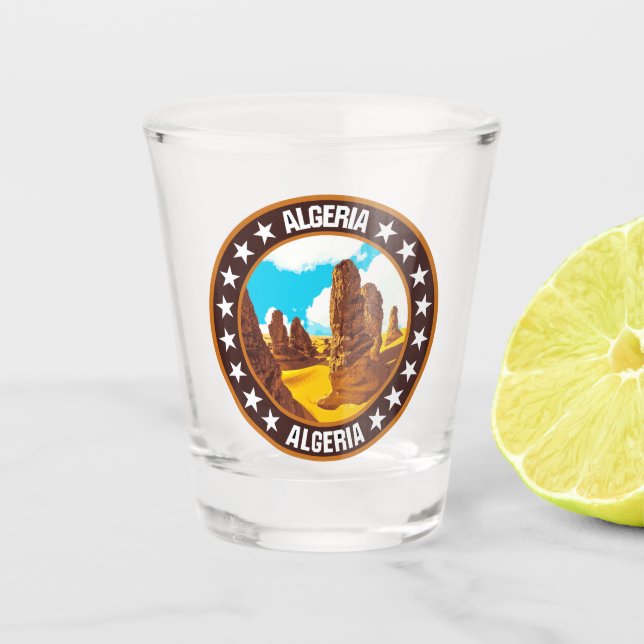 Copo De Shot Argélia (Frente)