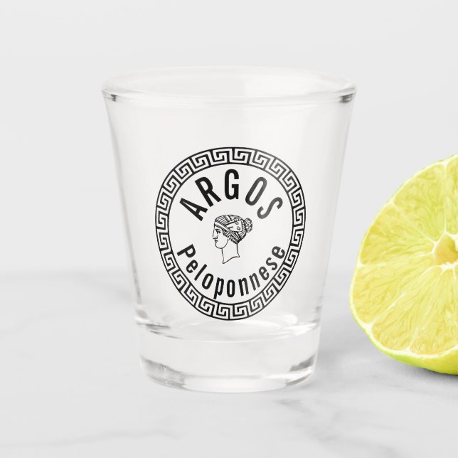 Copo De Shot Argos - Peloponeso (Grécia) (Frente)