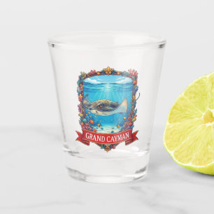 Copo De Shot Arias Raias em Grand Cayman