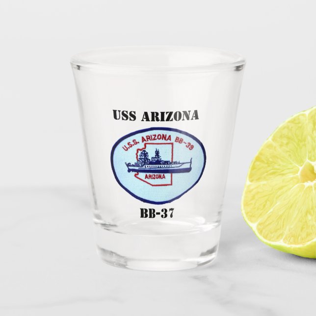 COPO DE SHOT ARIZONA USS (BB-39) (Frente)