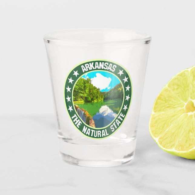 Copo De Shot Arkansas (Frente)