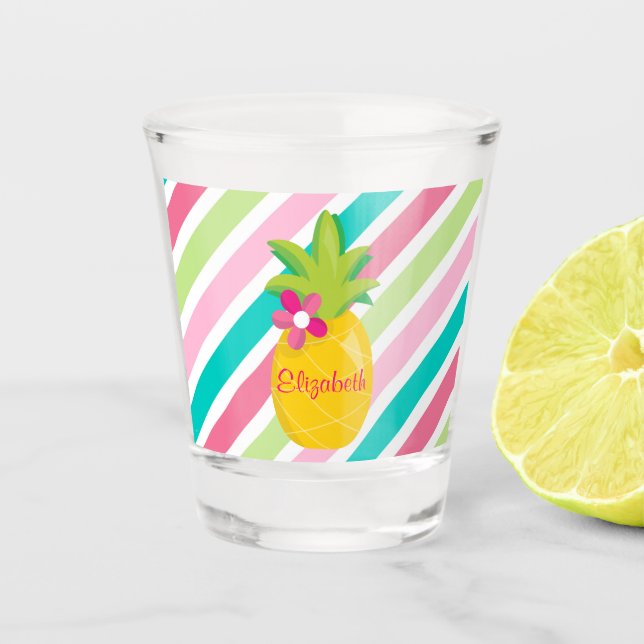 Copo De Shot Aromas de abacaxi (Frente)