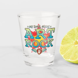 Copo De Shot Art Rock Soul Shot Glass