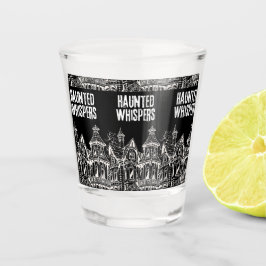Copo De Shot Arte vintage feliz Halloween