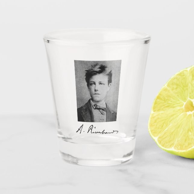 Copo De Shot Arthur Rimbaud Shot Glass (Frente)