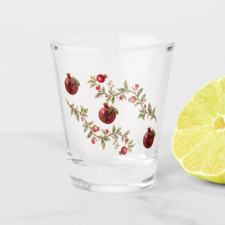 Copo De Shot Árvore de Romã Persa Arte de Parede | Botânica de