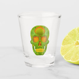 Copo De Shot Aspen Folha Skull 10