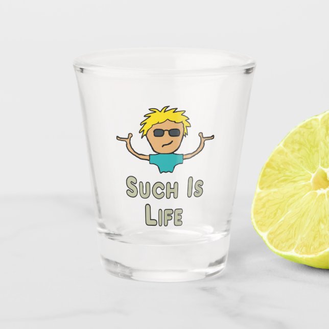 Copo De Shot Assim é a Vida (Frente)