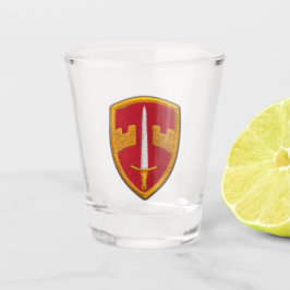 Copo De Shot Assistência militar do MACV MAAG Long Binh Vietnam