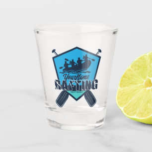 Copo De Shot Aventura Personalizada Rafting Whitewater River