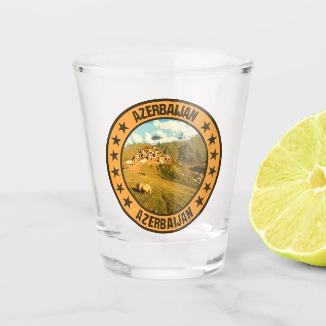 Copo De Shot Azerbaijão (Frente)