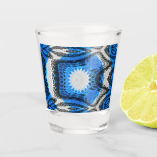 Copo De Shot Azul atômico