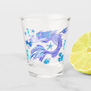 Copo De Shot Azulejo cerâmico de cerveja mística