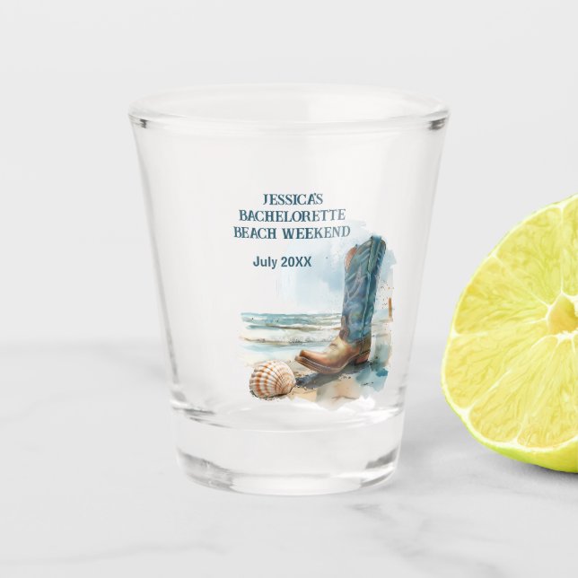 Copo De Shot Bachelorette Beach Weekend (Frente)