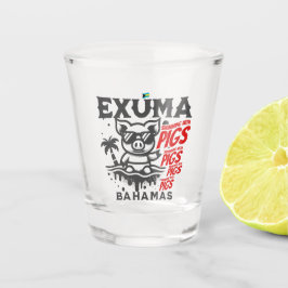 Copo De Shot Bahamas Souvenir Presente: Bahamas Exuma Nadam Suí