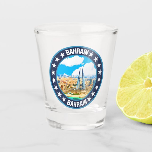Copo De Shot Bahrein (Frente)
