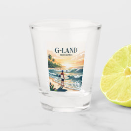 Copo De Shot Baía de Grajagan Indonésia