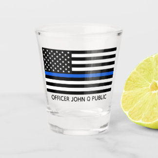 Copo De Shot Bandeira americana fina feita sob encomenda de