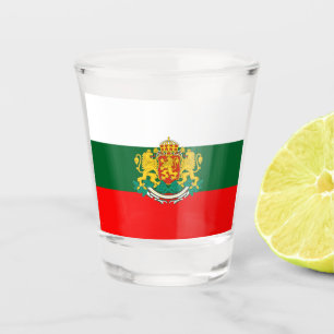 Copo De Shot Bandeira búlgara