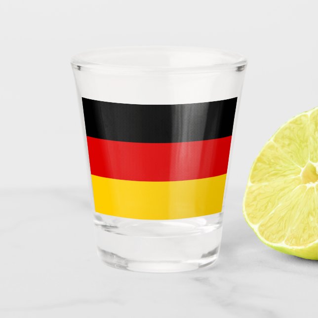Copo De Shot Bandeira da Alemanha (Alemanha) (Frente)
