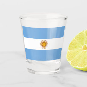 Copo De Shot Bandeira da Argentina