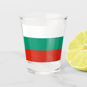 Copo De Shot Bandeira da Bulgária
