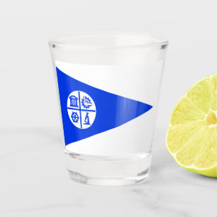 Copo De Shot Bandeira da cidade de Minneapolis