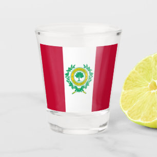 Copo De Shot Bandeira da cidade de Raleigh