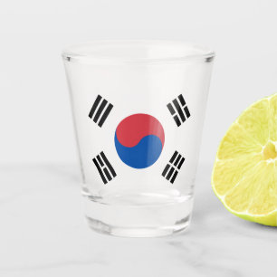 Copo De Shot Bandeira da Coreia do Sul (ROK)