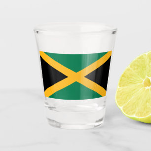 Copo De Shot Bandeira da Jamaica