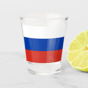 Copo De Shot Bandeira da Rússia