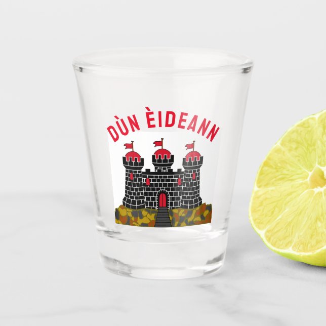 Copo De Shot Bandeira de Edimburgo - ESCÓCIA (Frente)