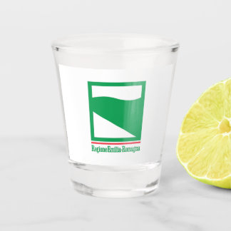 Copo De Shot Bandeira de Emilia Romagna (Itália)