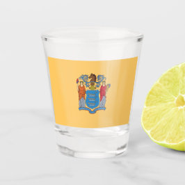 Copo De Shot Bandeira de Nova Jersey