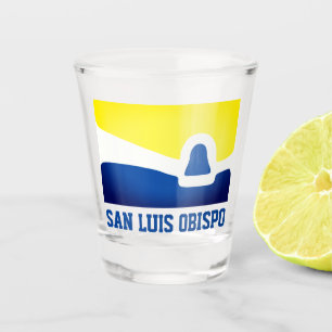 Copo De Shot Bandeira de San Luis Obispo, Califórnia
